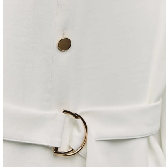 ZARA NEW WOMAN SS23 MIDI SHIRT DRESS - Picture 2 of 2